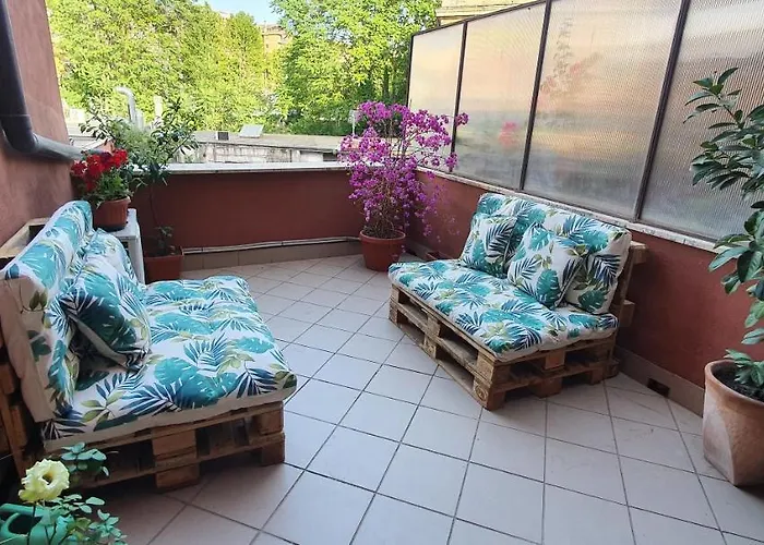 דירה Chic 'n Charme Trastevere Terrace 2 רומא